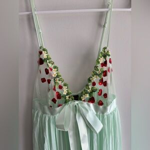 Victorias Secret, intimate mini dress, green, S/P, Vintage (hard to find)